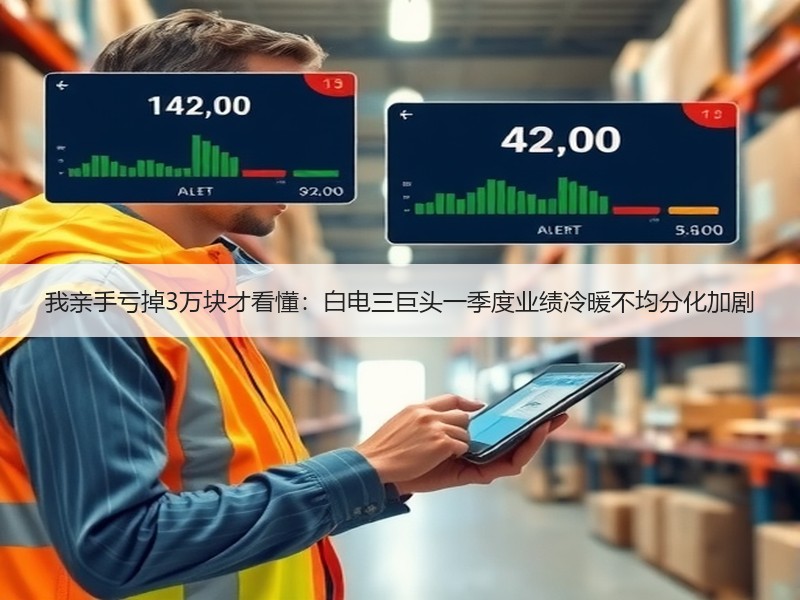 我亲手亏掉3万块才看懂：白电三巨头一季度业绩冷暖不均分化加剧