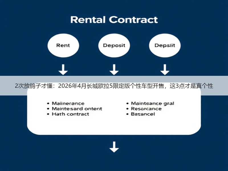 2次放鸽子才懂：2026年4月长城欧拉5限定版个性车型开售，这3点才是真个性