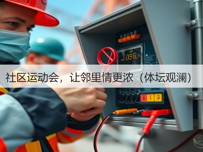 社区运动会，让邻里情更浓（体坛观澜）