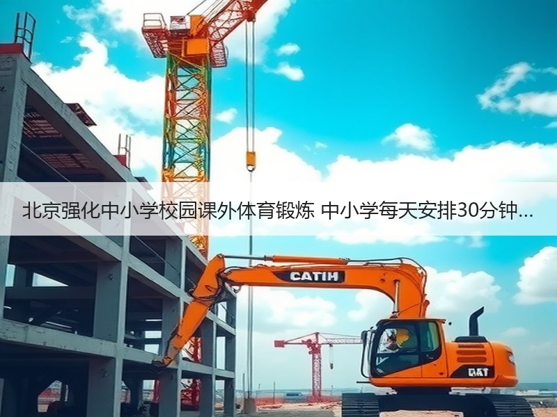 北京强化中小学校园课外体育锻炼 中小学每天安排30分钟…