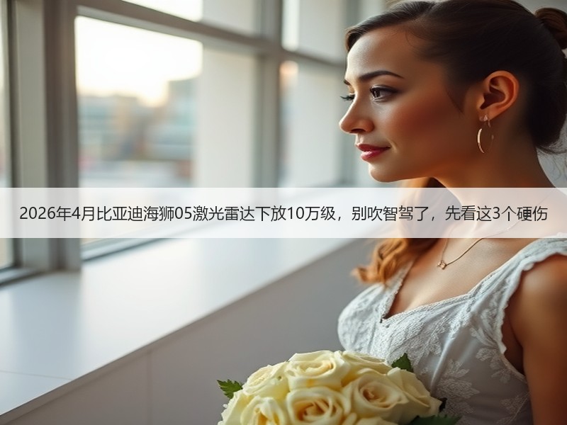 2026年4月比亚迪海狮05激光雷达下放10万级，别吹智驾了，先看这3个硬伤