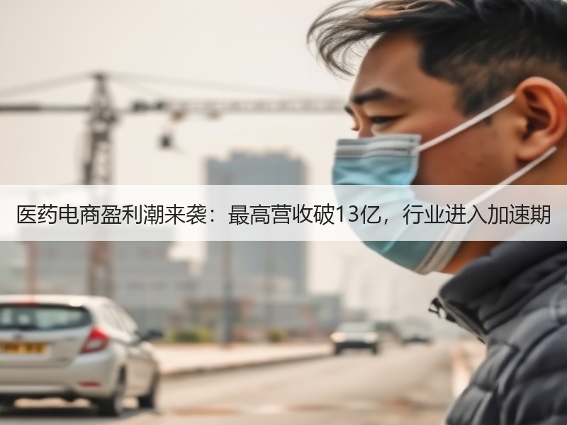 医药电商盈利潮来袭：最高营收破13亿，行业进入加速期