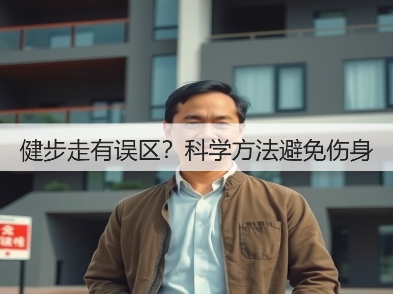 健步走有误区？科学方法避免伤身