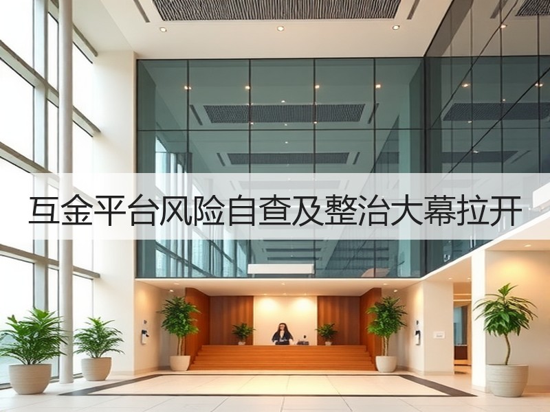 互金平台风险自查及整治大幕拉开