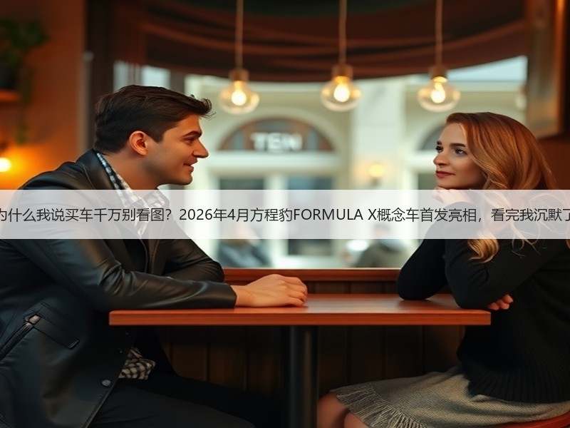 为什么我说买车千万别看图？2026年4月方程豹FORMULA X概念车首发亮相，看完我沉默了