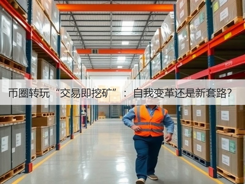 币圈转玩“交易即挖矿”：自我变革还是新套路？