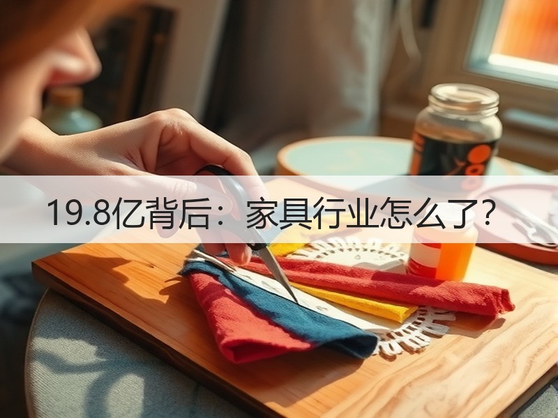 19.8亿背后：家具行业怎么了？