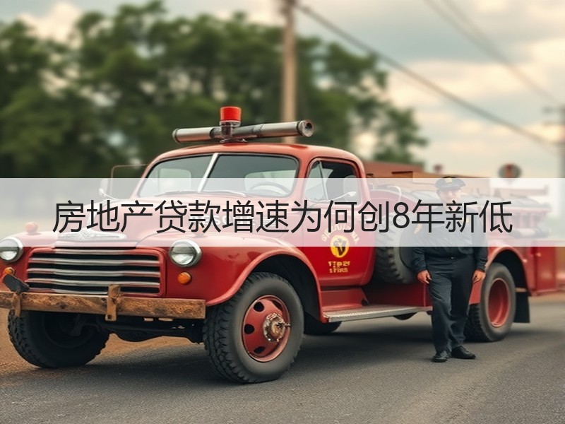 房地产贷款增速为何创8年新低